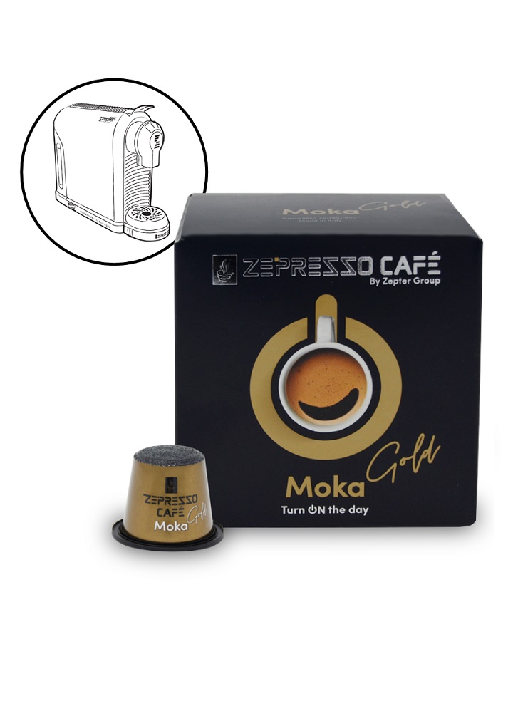 Kawa w kapsułkach Zepresso Cafe Moka Gold